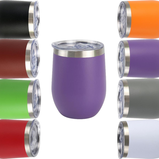 Home Universal® Vaso Térmico 350 ml de Acero Inoxidable con Aislamiento al Vacío y Doble Pared, Mantiene Bebidas Calientes y Frías, Reutilizable y Portátil (Morado)