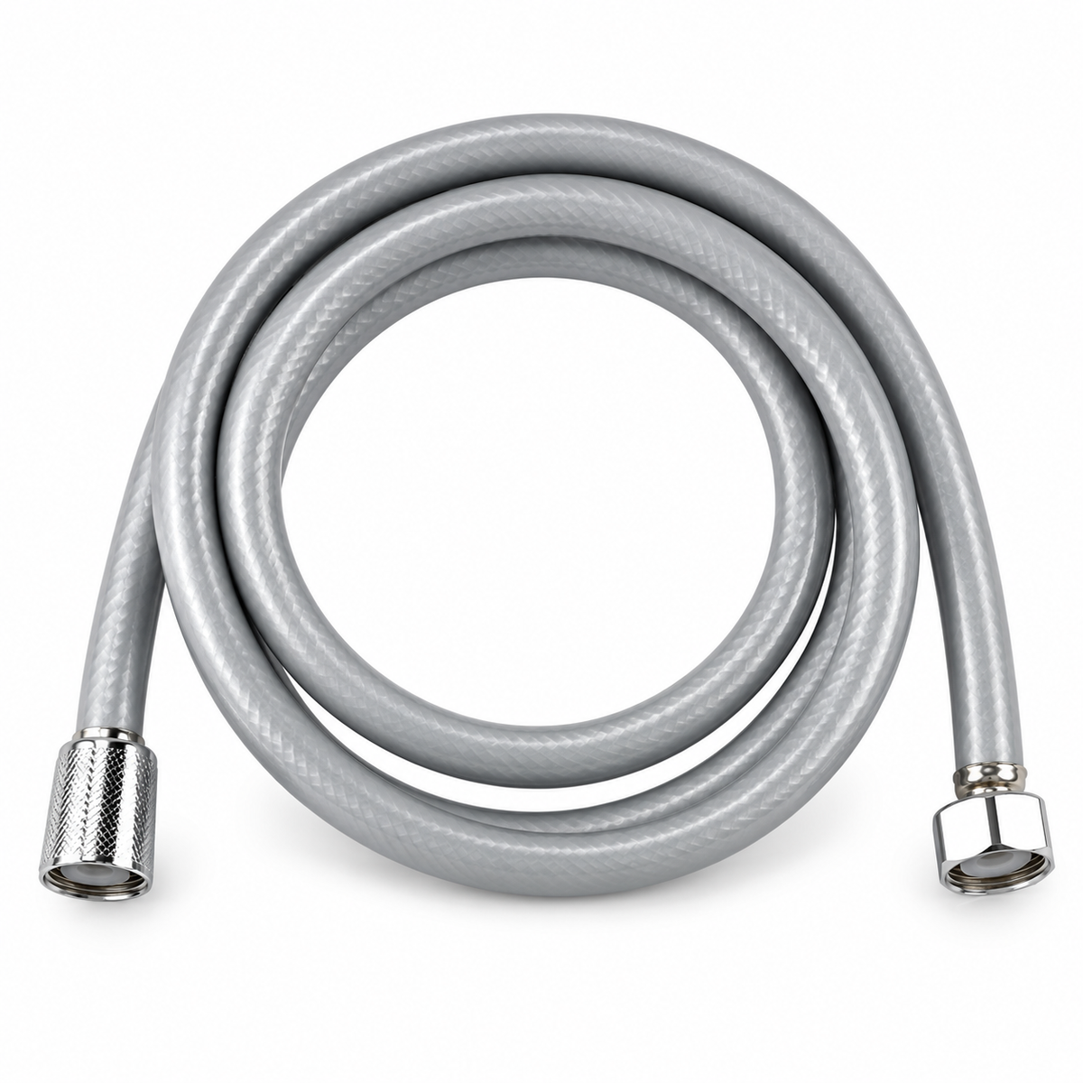Home Universal® Manguera de Ducha Universal G1/2 – Flexible, Antienredos y Fácil de Instalar, Compatible con la Mayoría de Duchas (Gris Plata (1.5m))