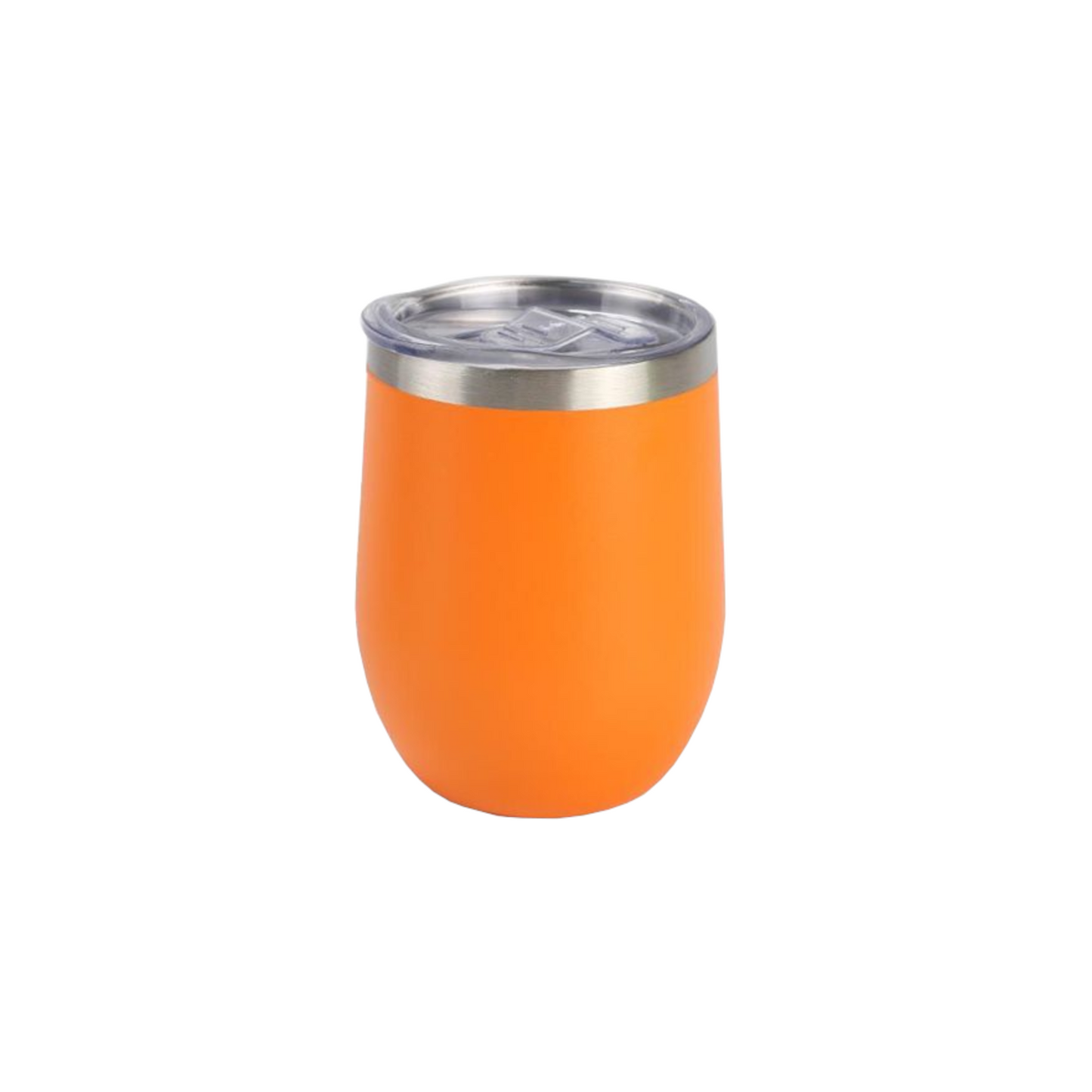 Home Universal® Vaso Térmico 350 ml de Acero Inoxidable con Aislamiento al Vacío y Doble Pared, Mantiene Bebidas Calientes y Frías, Reutilizable y Portátil (Naranja)