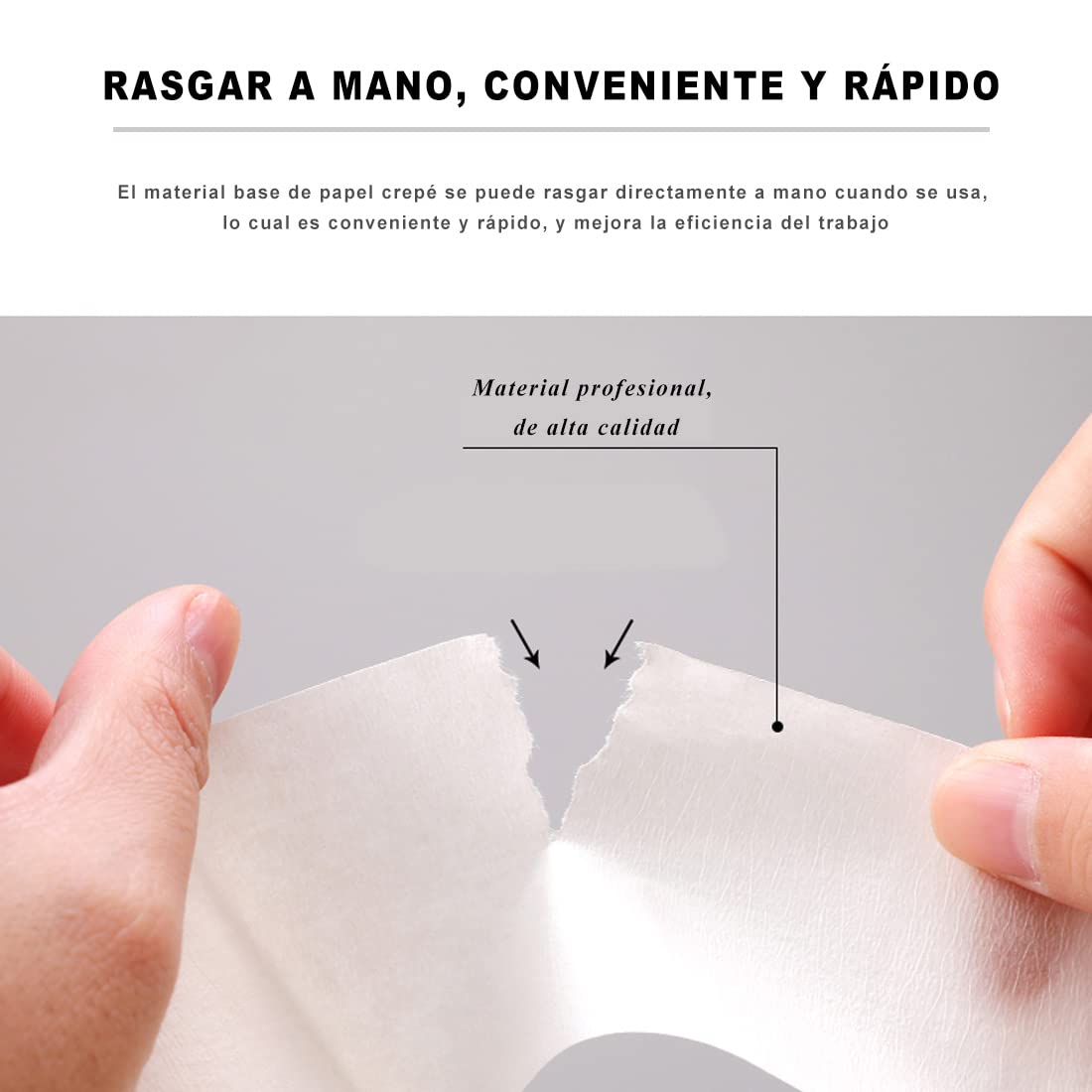 Home Universal® Cinta de Carrocero Cinta de papel para Pintar, Cinta Adhesiva de Carrocería, Cinta de Pintor - No Deja Residuos/Adhesivo sin disolventes