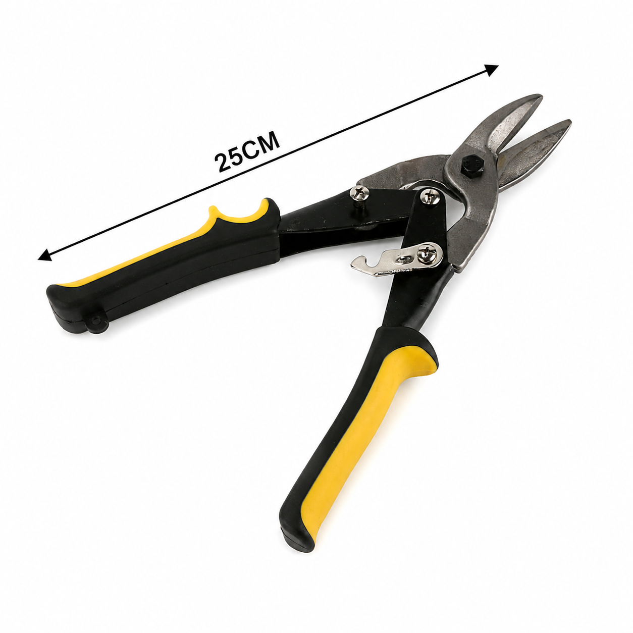 Home Universal® Tijeras Cortachapas Rectas Profesionales 25CM – Cizalla Manual para Cortar Chapa Metálica, Acero, Aluminio y PVC – Herramienta de Bricolaje y Construcción