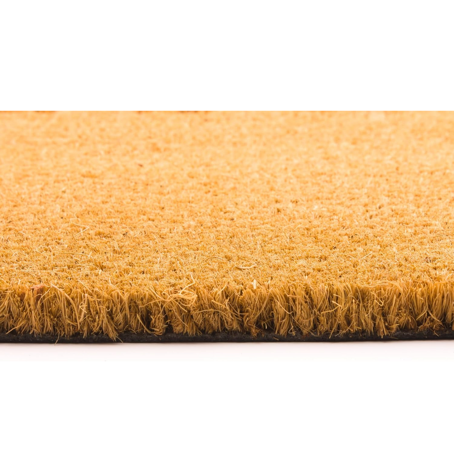 Home Universal ® Felpudos Fibra de Coco | Base Antideslizante de Caucho | Apto para el Exterior (Rectangular) Rojo