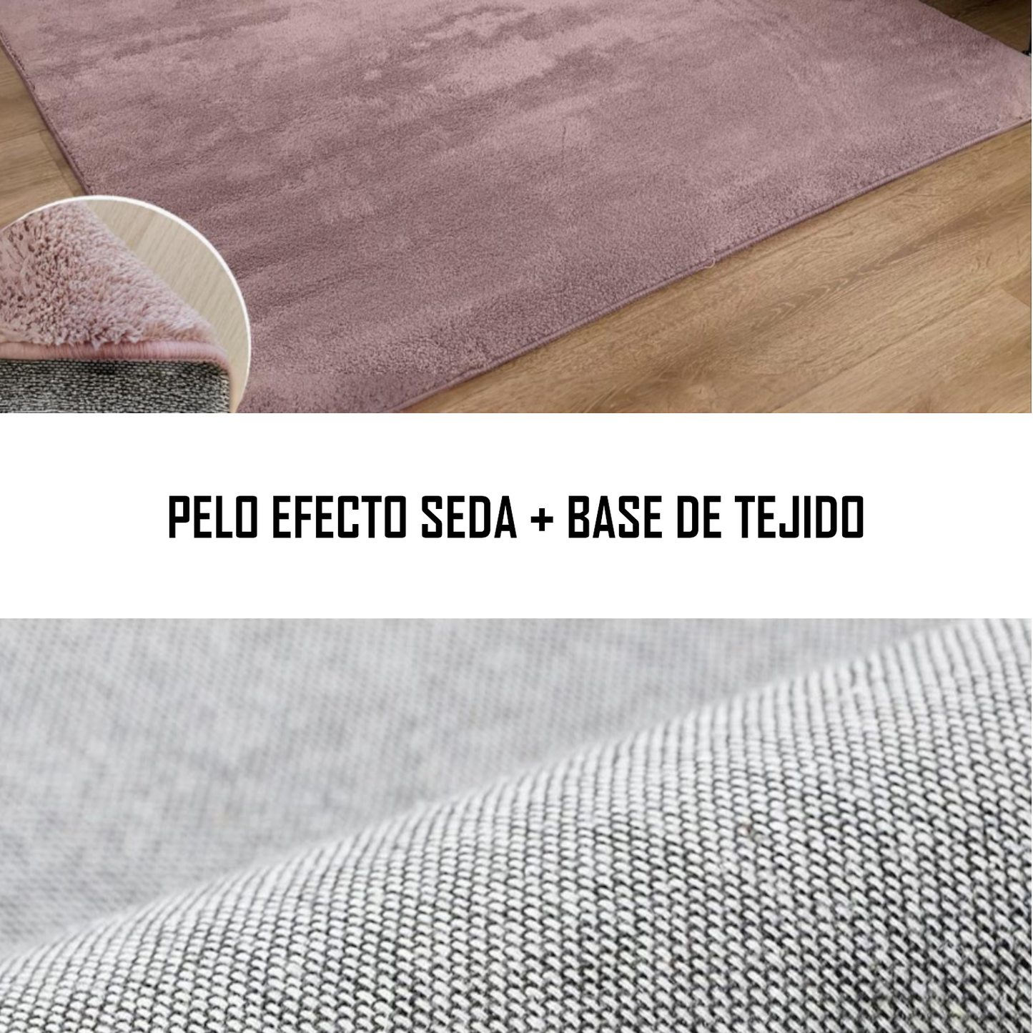 HOME UNIVERSAL Alfombra para Sala de Estar Alfombra Grande Suave y Esponjosa Alfombras Peludas Que no se Desprenden Alfombra Motley Tie-Dye Alfombras Modernas para Interiores (Rosa Palo)