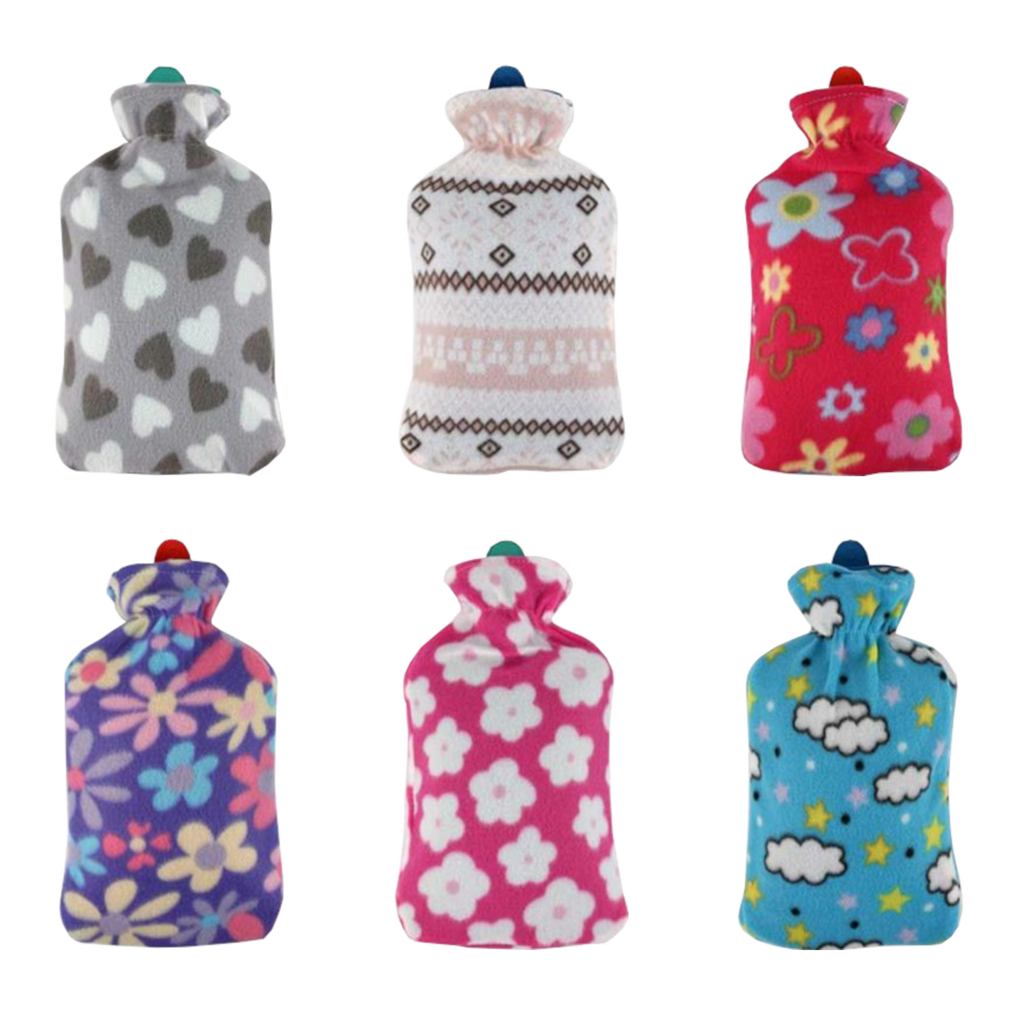 Home Universal | Bolsa de Agua Caliente (Nubes azul)