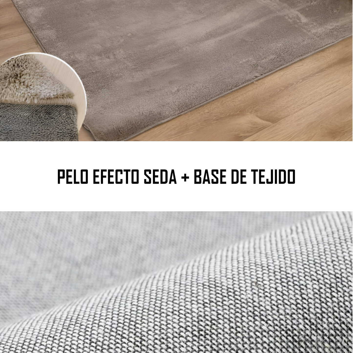 HOME UNIVERSAL Alfombra para Sala de Estar Alfombra Grande Suave y Esponjosa Alfombras Peludas Que no se Desprenden Alfombra Motley Tie-Dye Alfombras Modernas para Interiores (Marron)