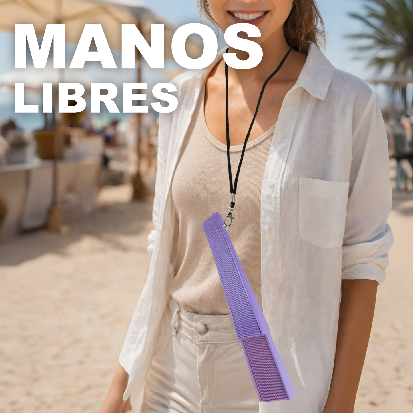 Home Universal® Abanico de madera con argollas para colgar, plegable, ligero y resistente, ideal para bodas, eventos y verano, diseño clásico y portátil perfecto para regalo y uso diario - Morado (27CM)