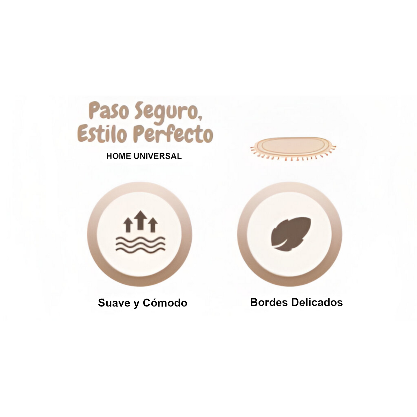 HOME UNIVERSAL Alfombra para Sala de Estar Alfombra Grande Suave y Esponjosa Alfombras Peludas Que no se Desprenden Alfombra Motley Tie-Dye Alfombras Modernas para Interiores (Marron)