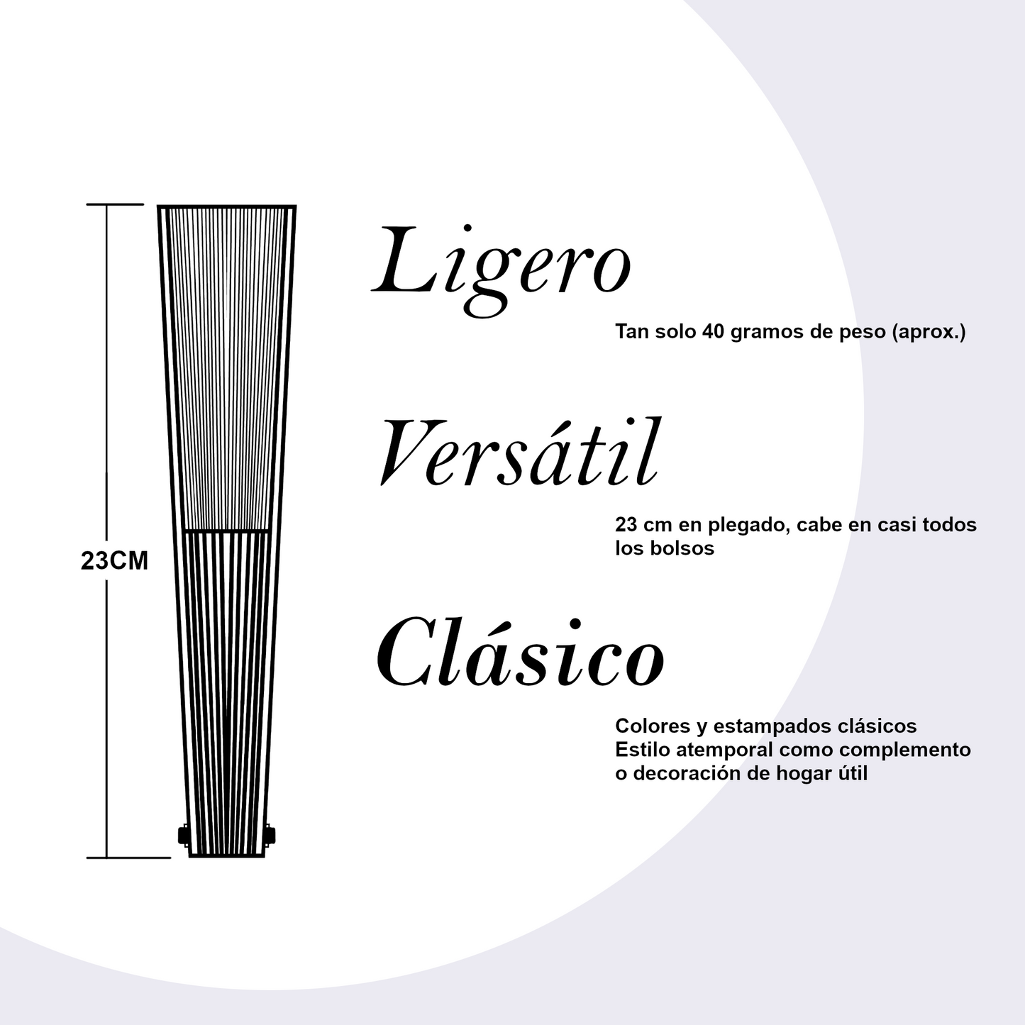 Home Universal ® Pack 12 Unidades Abanicos Madera con Tela Lisa 23cm, Detalles para los Invitados, Regalos de Boda, Fiestas, Comuniones y Otros Eventos - Negro (12 Unidades)