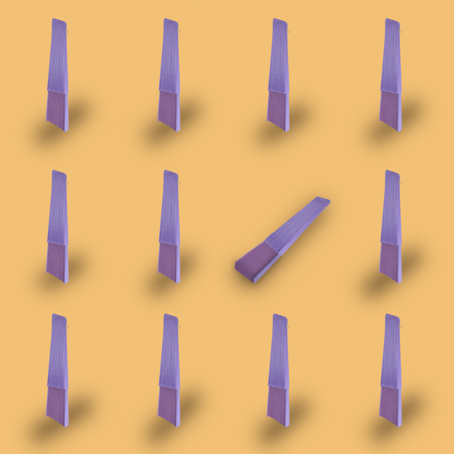 Home Universal® Abanico de madera con argollas para colgar, plegable, ligero y resistente, ideal para bodas, eventos y verano, diseño clásico y portátil perfecto para regalo y uso diario - Morado (27CM)