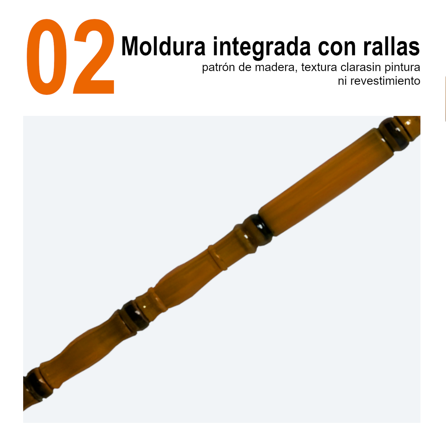 Home Universal® Bastón Ergonómico Antideslizante – Madera Clásica – Ligero, Resistente y Extensible – Ideal para Adultos Mayores, Rehabilitación y Seguridad al Caminar (Bastón Derby Naranja)