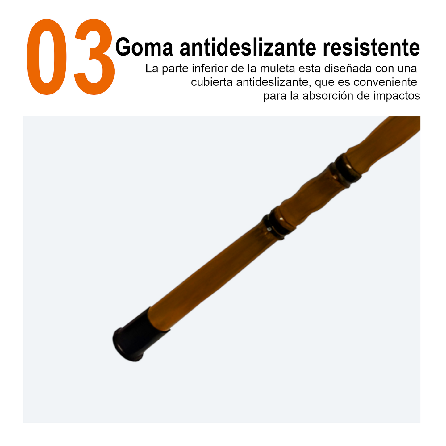Home Universal® Bastón Ergonómico Antideslizante – Madera Clásica – Ligero, Resistente y Extensible – Ideal para Adultos Mayores, Rehabilitación y Seguridad al Caminar (Bastón Derby Naranja)