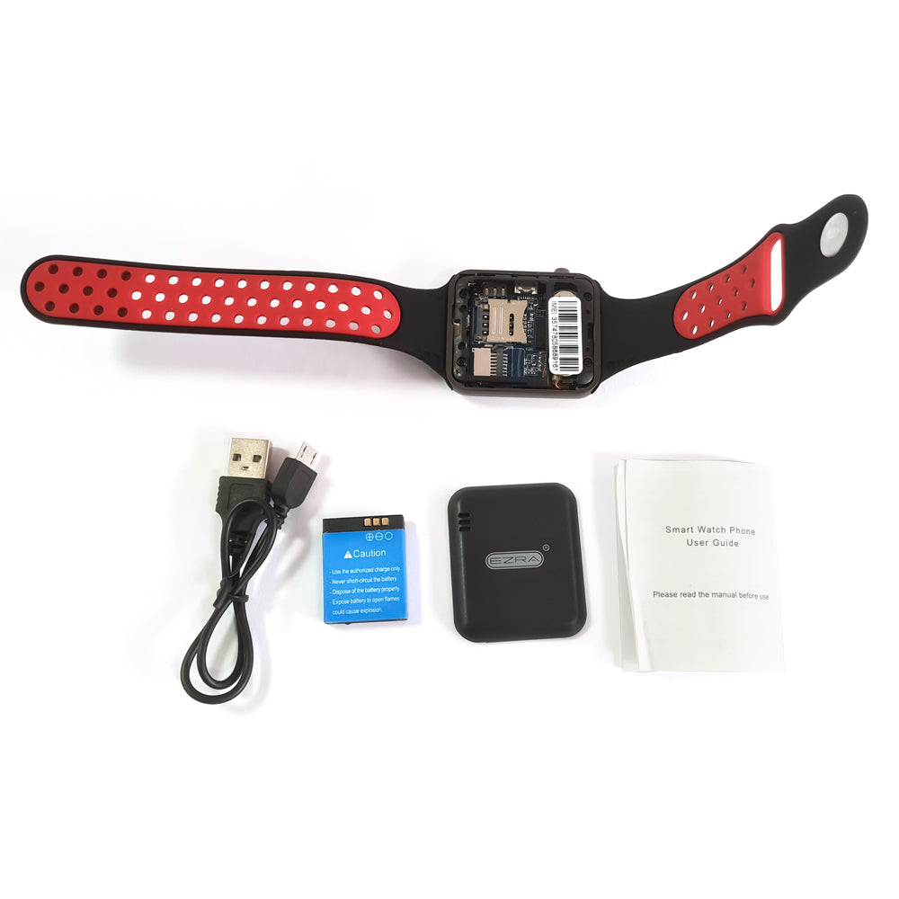 WS08 Reloj Inteligente para Hombre y Mujer, Smartwatch con Llamada, Bluetooth, Pantalla Completamente Táctil, para Android/ IOS
