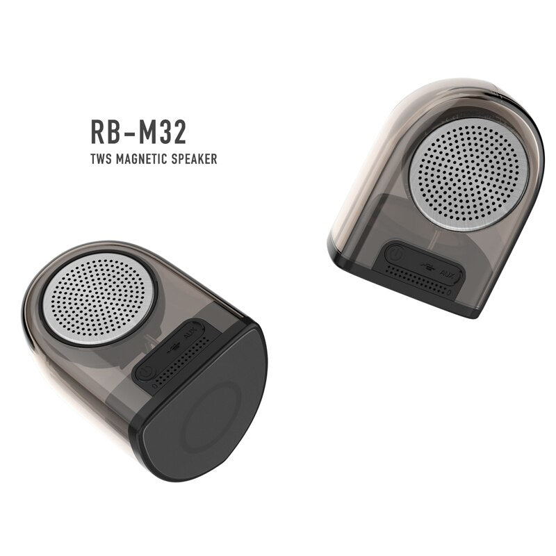 Altavoz Bluetooth RB-M32 Magnético Potente, Con Sonido Estéreo, Altavo –  HOME UNIVERSAL