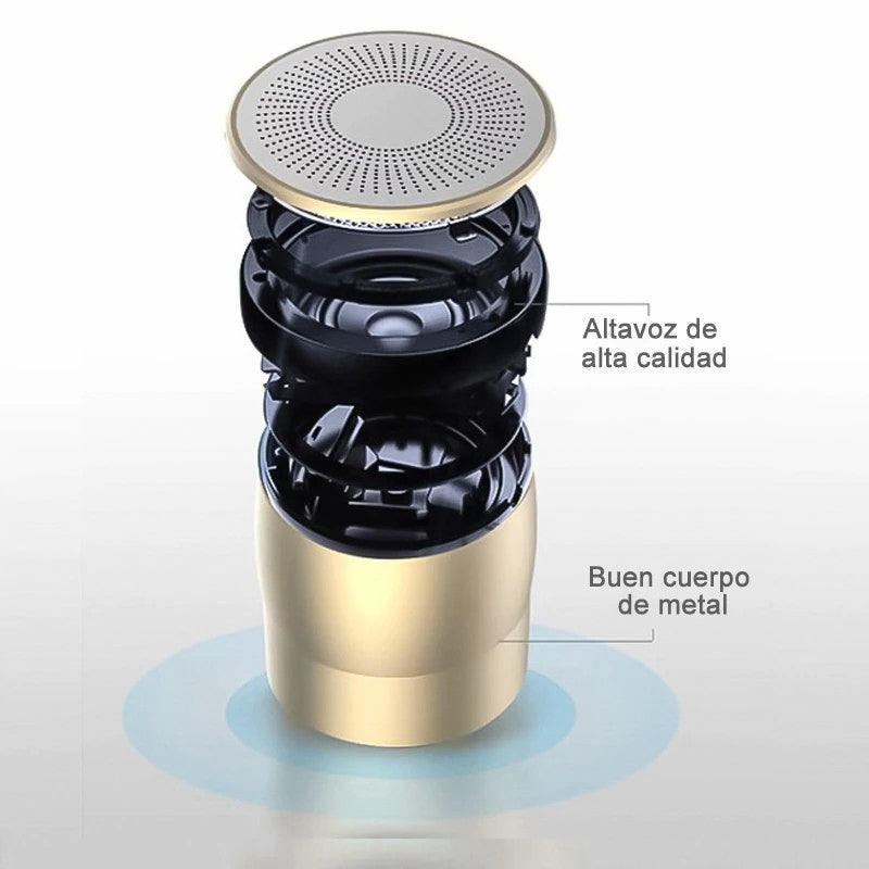 Altavoz Bluetooth KMS-603, Mini Altavoz De Bolsillo, Portátil, Para Casa/Oficina/Al Aire Libre, Tarjeta TF