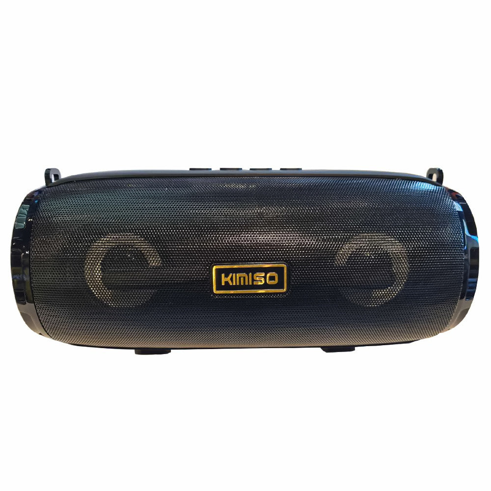 Kimiso KM-201 Altavoz portátil Bluetooth, Altavoz con luz nocturna LED, con Radio FM, puertos para tarjeta TF/AUX/Pen-drive, Altavoz Portátil Estéreo