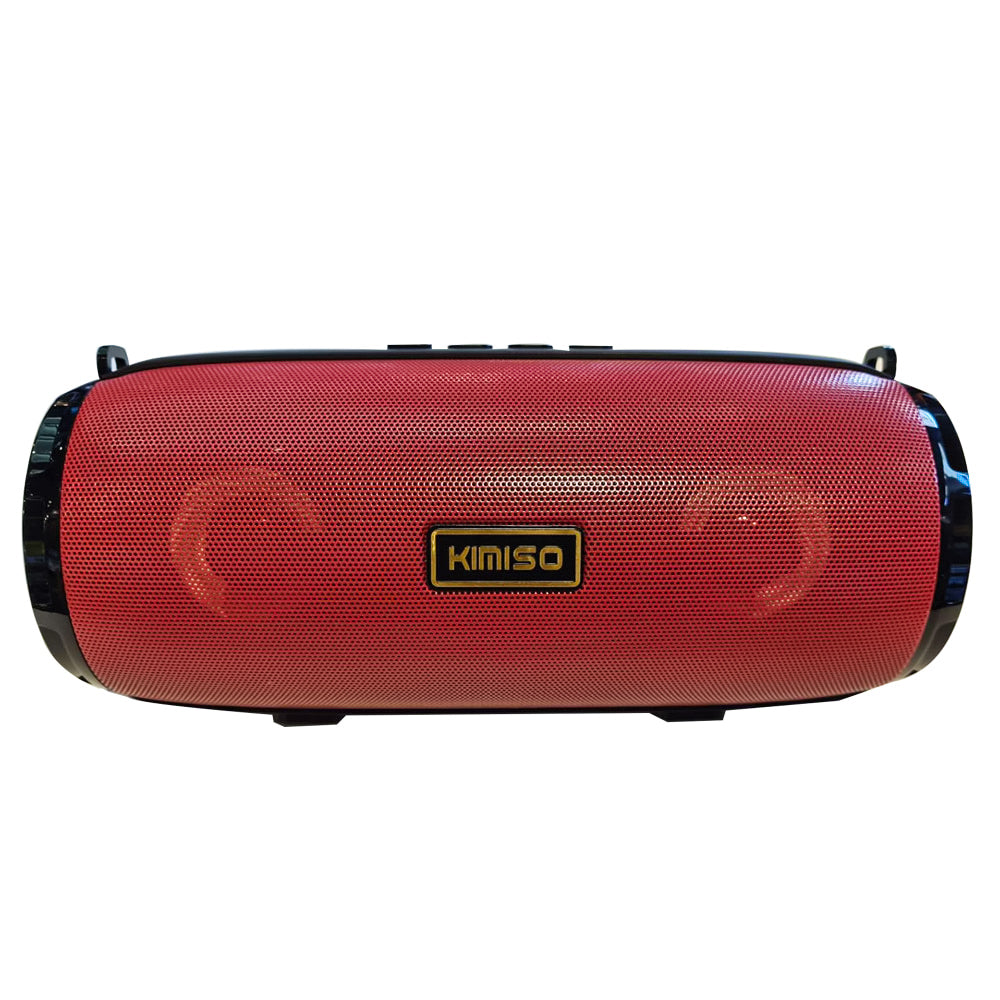 Kimiso KM-201 Altavoz portátil Bluetooth, Altavoz con luz nocturna LED, con Radio FM, puertos para tarjeta TF/AUX/Pen-drive, Altavoz Portátil Estéreo