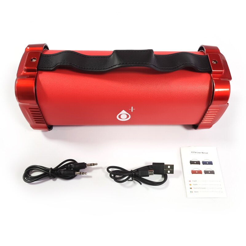 Altavoz Bluetooth F5754, Altavoz Portátil Inalámbrico, Para Casa/Oficina/Al Aire Libre, Altavoz Con Radio, USB, TF