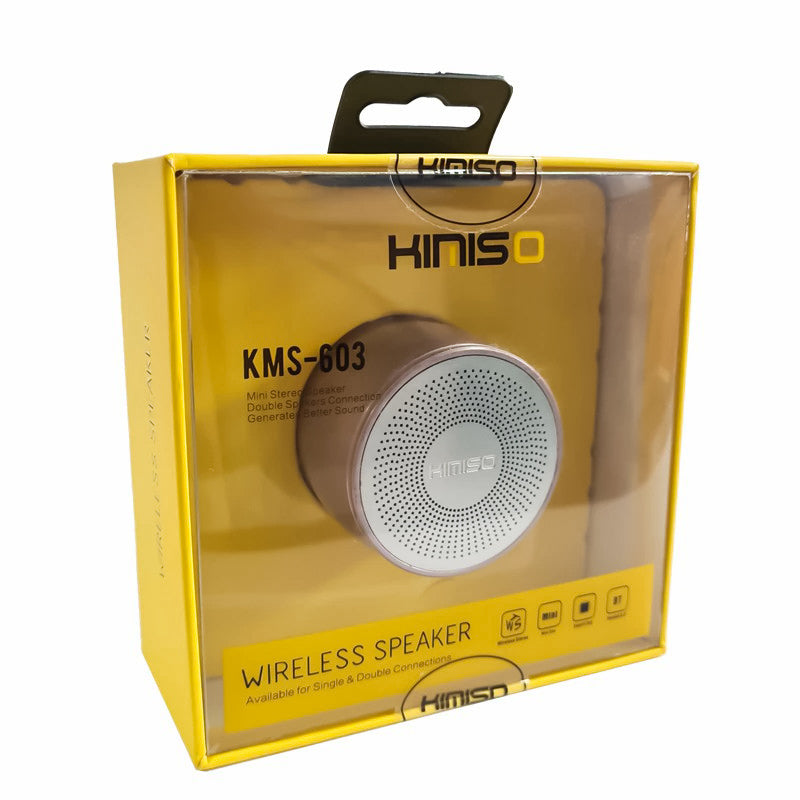 Altavoz Bluetooth KMS-603, Mini Altavoz De Bolsillo, Portátil, Para Casa/Oficina/Al Aire Libre, Tarjeta TF