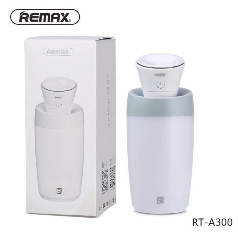 REMAX Humidificador Con Luz LED, Difusor Aromaterapia, Humidificador Ultrasónico, Conexión De USB, Para Viaje/Oficina/Hogar/Coche