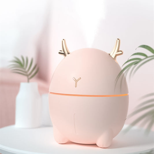 Humidificador de forma de Ciervo de Dibujos Animados, Mini humidificador de Aire silencioso de Escritorio USB de 200 ml
