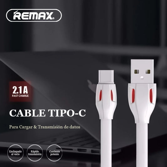 REMAX RC-035a Cable Luminoso de USB a Tipo C, con Forma de Serpiente, Ilumina Por Los Ojos, para Cargar Móvil o Pasar Datos,100cm