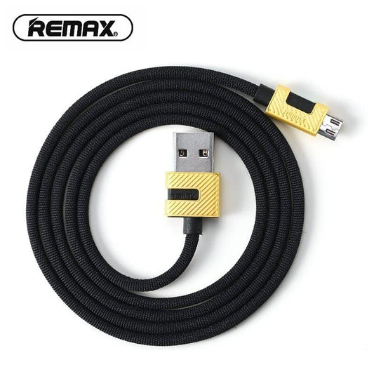 REMAX RC-089m Cable de Carga Resistente 2.4A USB a Micro USB, Cable para Carga de Teléfono Móvil o Pasar Datos,100cm