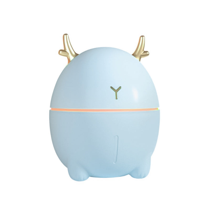 Humidificador de forma de Ciervo de Dibujos Animados, Mini humidificador de Aire silencioso de Escritorio USB de 200 ml