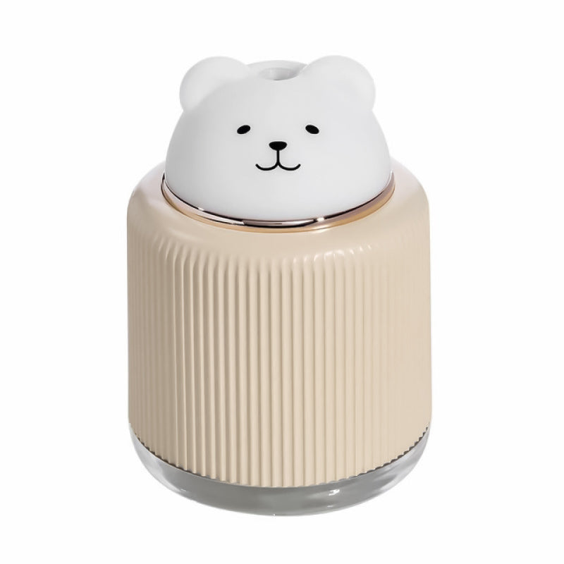 Humidificador de Aire Doméstico, 300mL Difusor de Aroma de Niebla Fría con luz LED, Humidificador Ultrasónico de Niebla de Aire