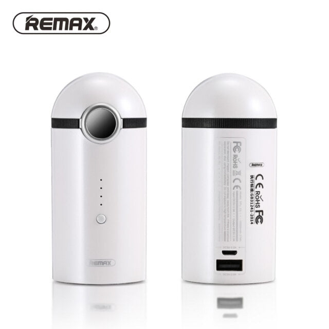 Batería Externa REMAX RPL-36 10000mAh Cargador Portátil lindo hombrecito amarillo Banco de energía con linterna LED & USB Puerto