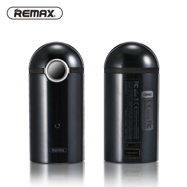 Batería Externa REMAX RPL-36 10000mAh Cargador Portátil lindo hombrecito amarillo Banco de energía con linterna LED & USB Puerto