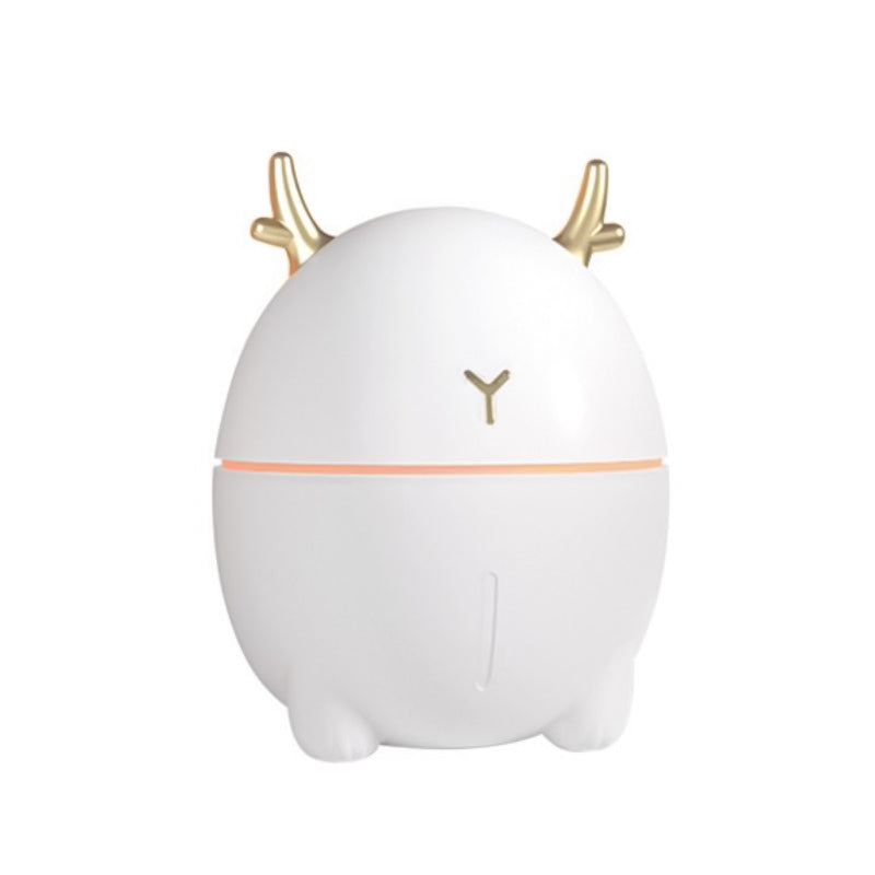 Humidificador de forma de Ciervo de Dibujos Animados, Mini humidificador de Aire silencioso de Escritorio USB de 200 ml