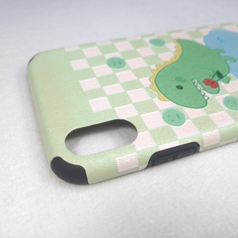 Funda Silicona con Dibujos para iPhone, Funda Multicolor con Tacto de Lienzo, Carcasa de Móvil para iPhone XS Max