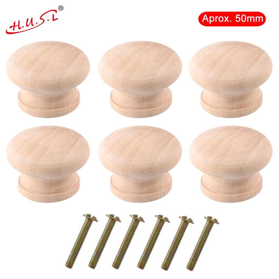 T Tulead Pomos de madera natural de grano de madera, pomos de madera para  muebles, cajones y armarios, manijas de 1.28 x 1.18 pulgadas, paquete de 20