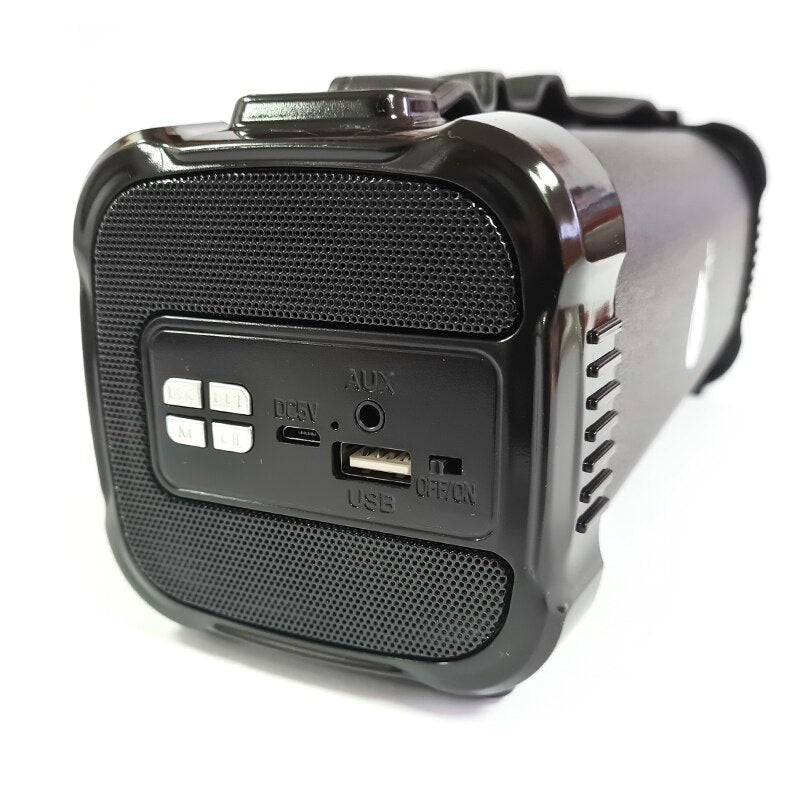 Altavoz Bluetooth F5754, Altavoz Portátil Inalámbrico, Para Casa/Oficina/Al Aire Libre, Altavoz Con Radio, USB, TF