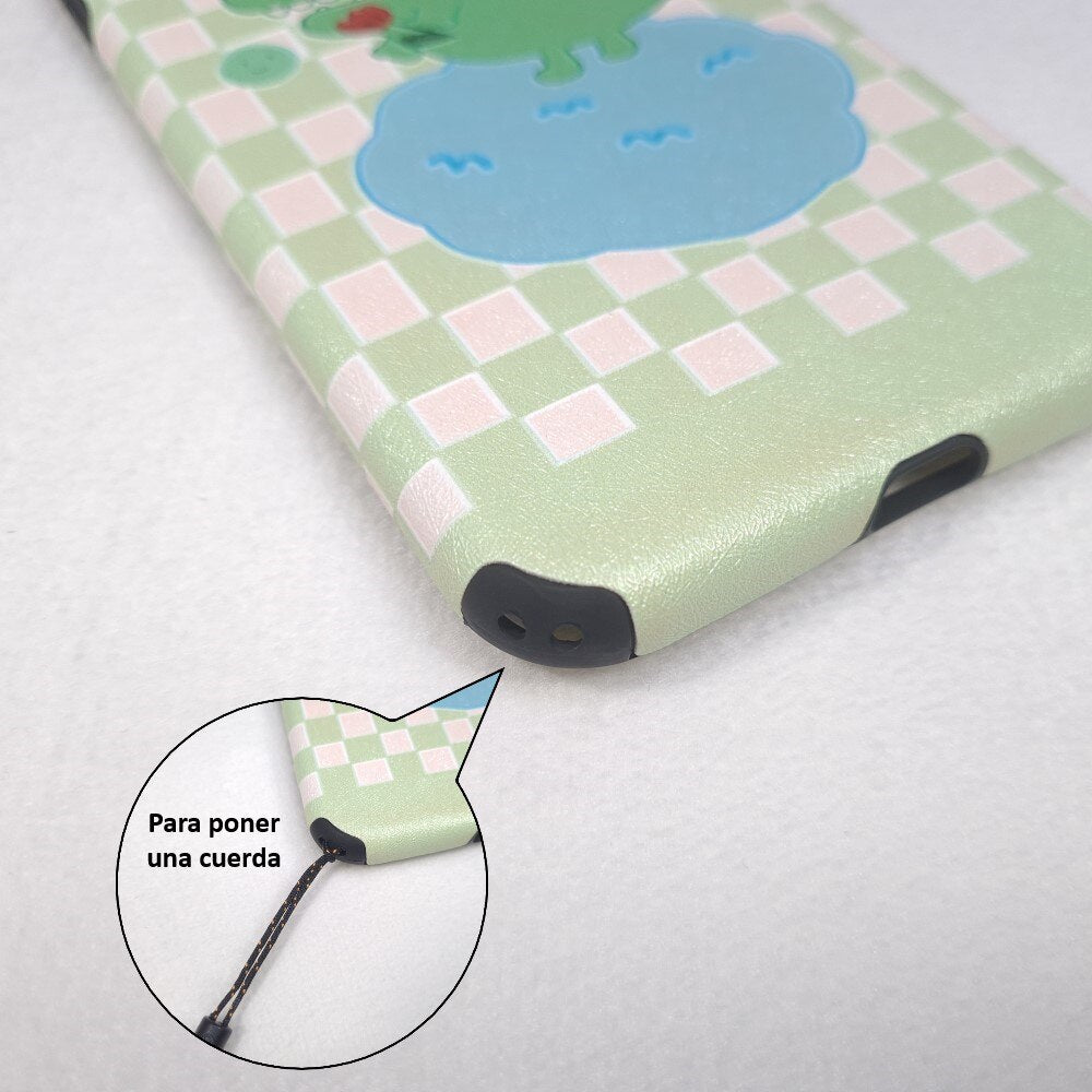 Funda Silicona con Dibujos para iPhone, Funda Multicolor con Tacto de Lienzo, Carcasa de Móvil para iPhone XS Max