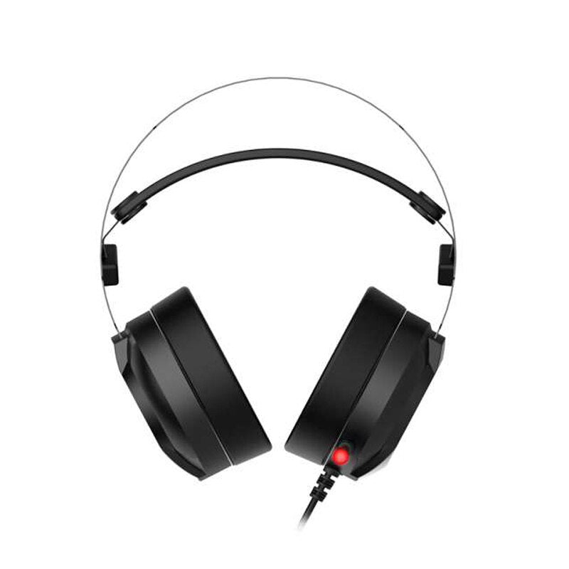 GAMENOTE H2007U Auriculares Gaming Metalizados con Diadema Y Luz Led Con Puerto USB 7.1
