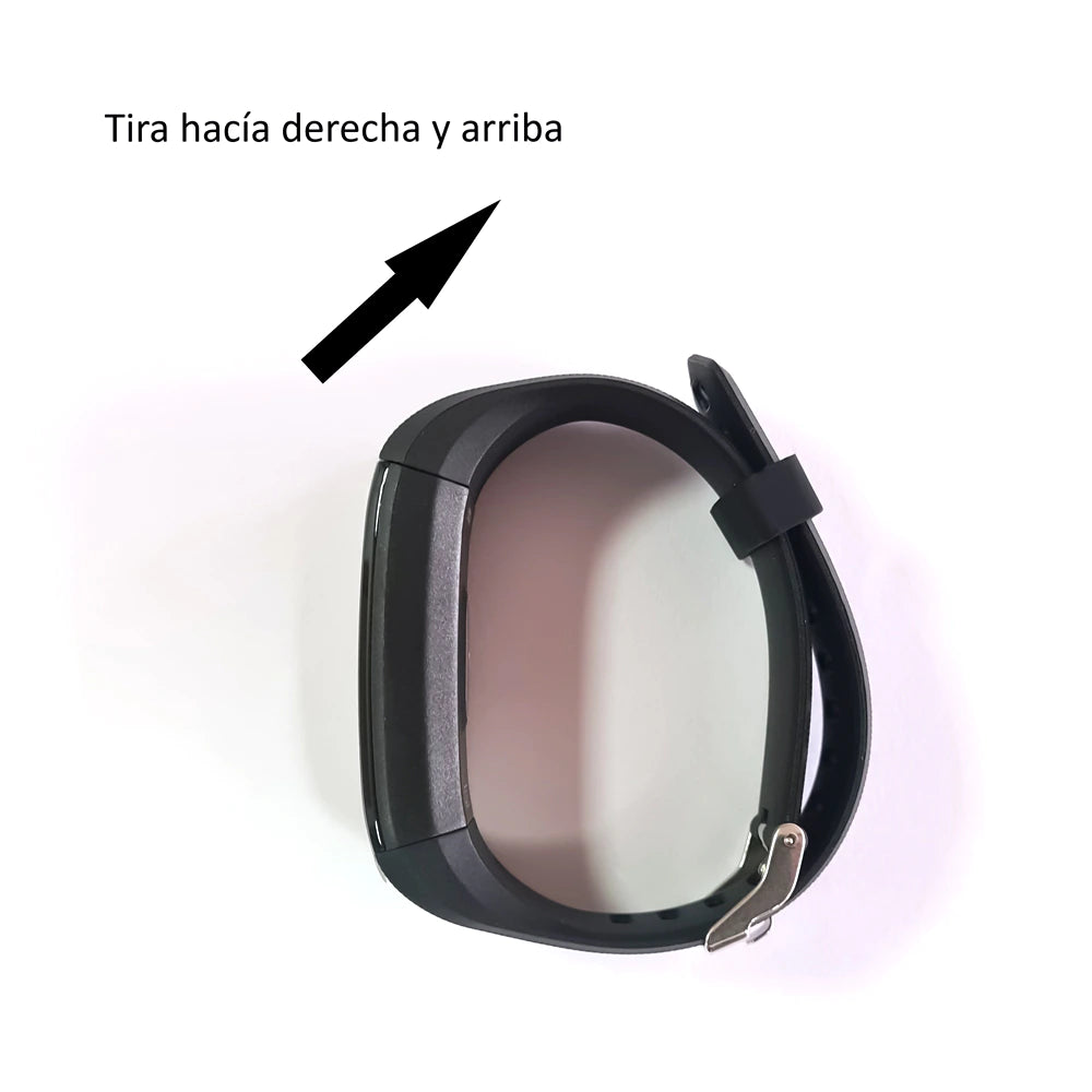 SW03 Reloj Inteligente para Hombre Mujer y Niños, Pulseras de Actividad con Notificaciones, Bluetooth, Botón Táctil