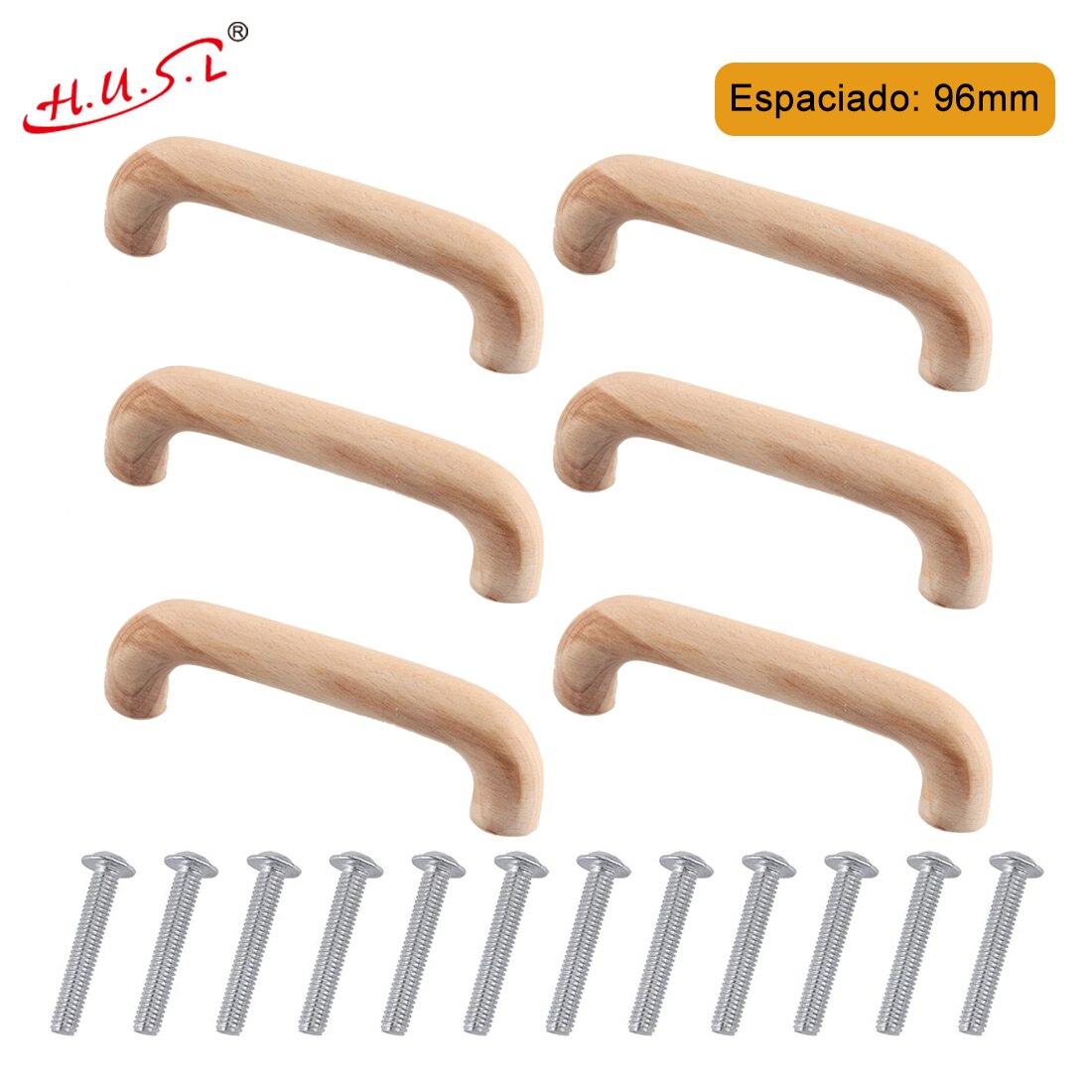 Pomos De Madera 18 Pcs Tiradores Para Cajones Madera Pomos