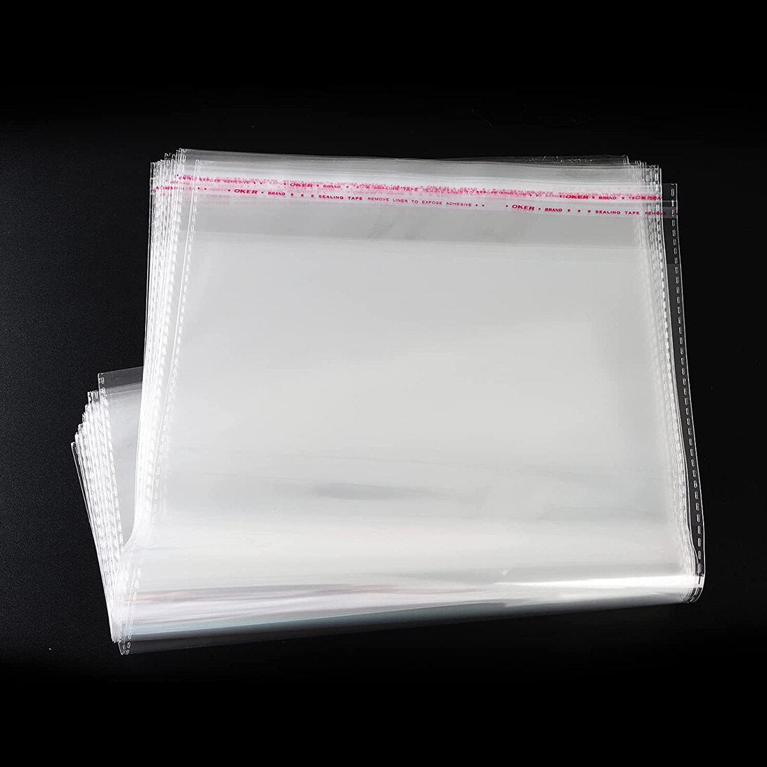 Bolsa de Celofán Transparentes, Embalaje Alimentos, Bolsas de Plástico con Autosellado, para Panadería, Galletas, Pasteles, Chocolate Dulces