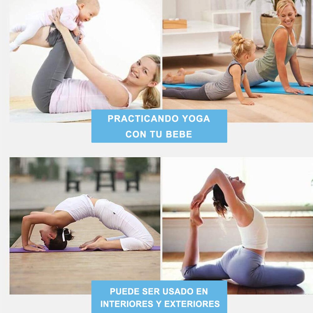 Esterilla Yoga Antideslizante, Alfombrilla Deportiva para Fitness Gros –  HOME UNIVERSAL