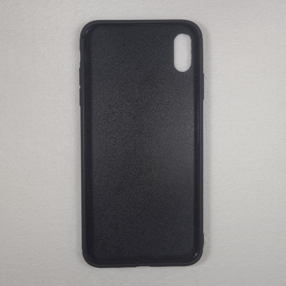 Funda Suave con Parte Atrás Brillante para iPhone, Funda de Móvil Multicolor con Parte Atrás Reflectante, Carcasa de Móvil para iPhone XS Max