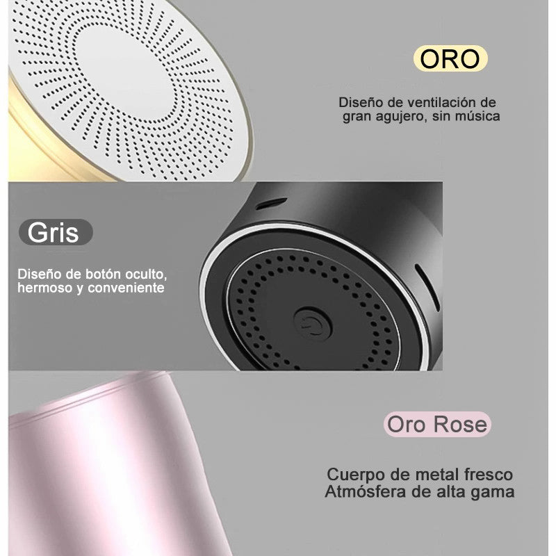 Mini altavoz Bluetooth 5W y tarjeta TF gris