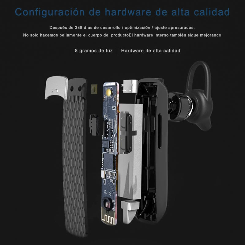 Auriculares deportivos REMAX RB-T9, Reducción de ruido, Audífonos inalámbricos con Bluetooth para música de coche con micrófono