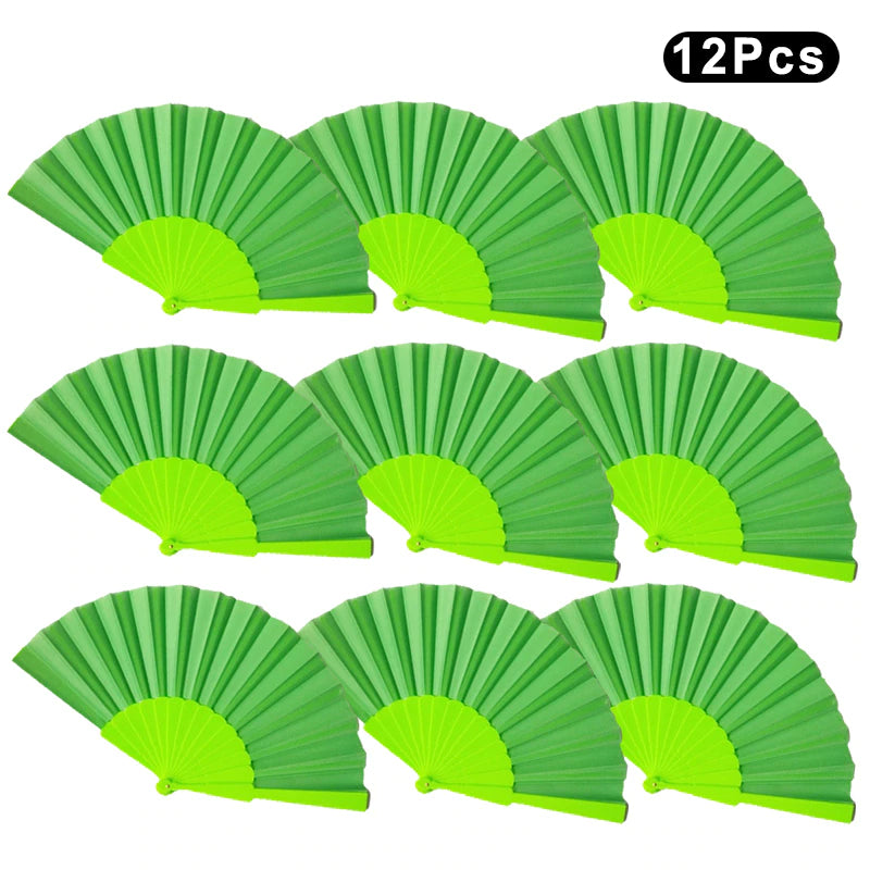 ABANICOS PLASTICO 23 CM, ABANICOS PARA EVENTOS, DETALLES PARA LOS INVITADOS, REGALOS DE BODA, FIESTAS, COMUNIÓN O BAUTIZO