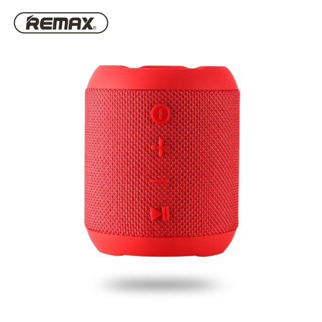 REMAX M21 Altavoz Bluetooth Potente, Altavoz Portátil, Resistente Al Agua IPX5, Mano Libre, Radio FM, AUX, Tarjeta SD