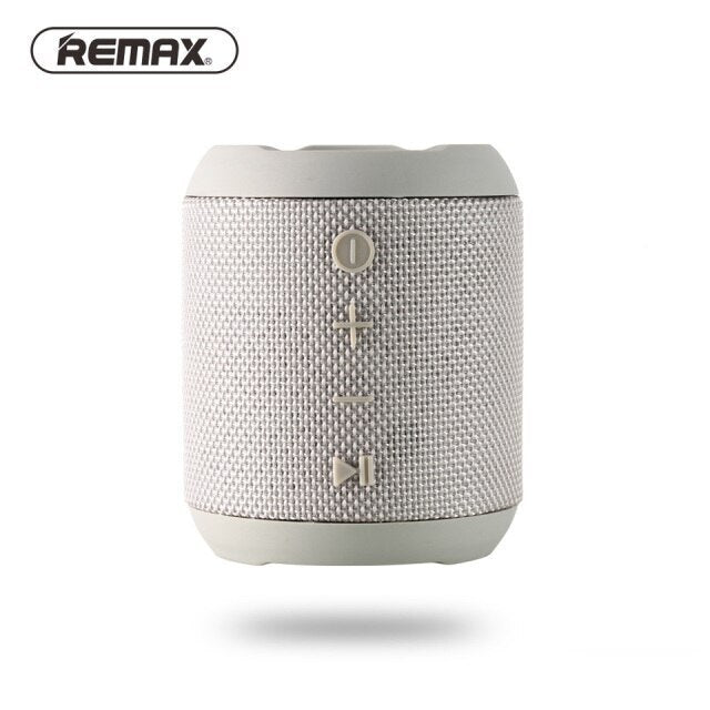 REMAX M21 Altavoz Bluetooth Potente, Altavoz Portátil, Resistente Al Agua IPX5, Mano Libre, Radio FM, AUX, Tarjeta SD