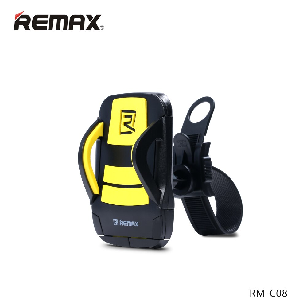 REMAX RM-C08 Soporte Universal Para Manillar De Bicicleta, Antivibración, Tamaño Ajustable Para Móvil, Sujeción Para Teléfonos