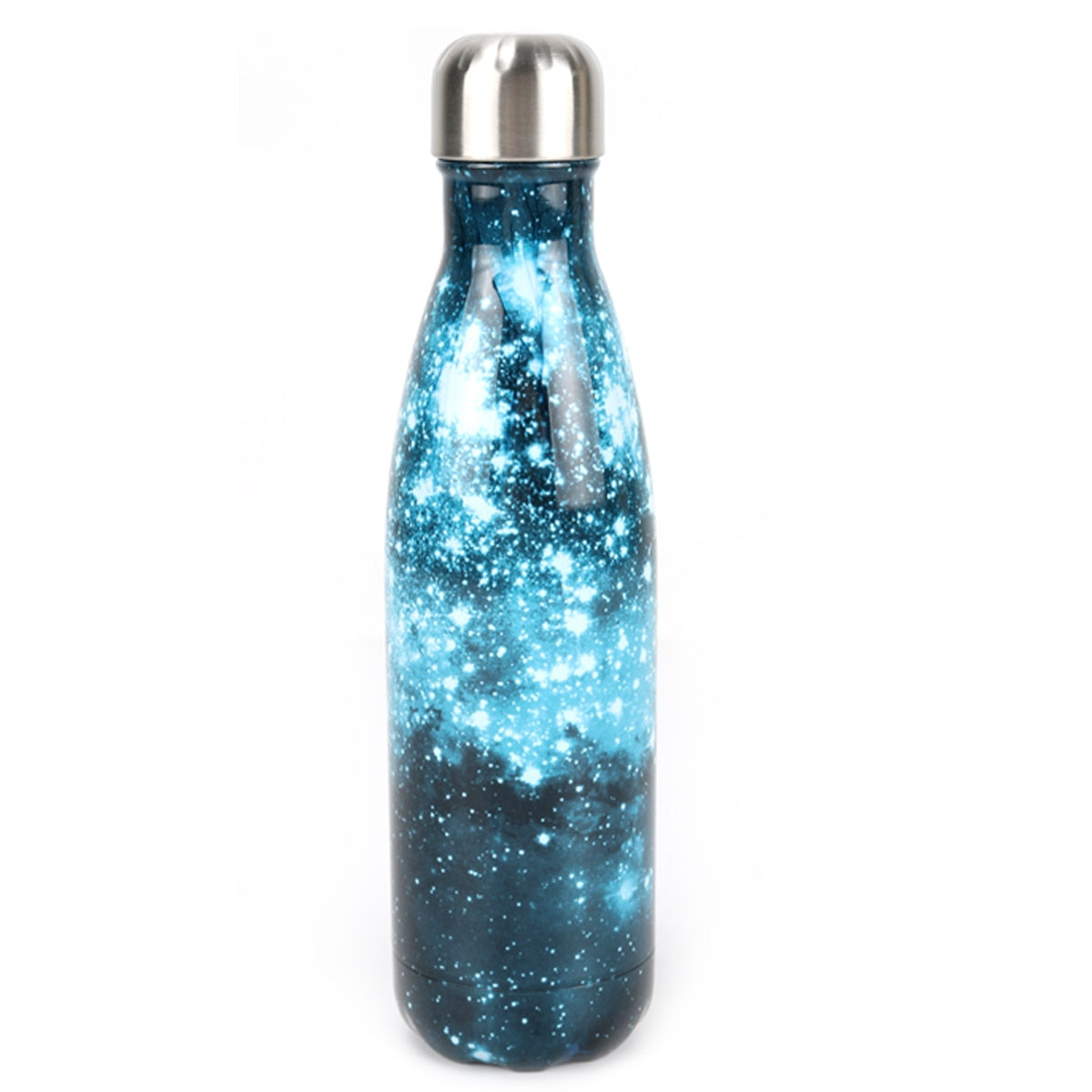 HUSL 500ML Botella Térmica, Botella de Agua Acero Inoxidable, Botella Agua Deporte Sin BPA, Cantimplora de Agua Reutilizable, Termo Agua 12 horas caliente,24 frio, para Viaje, Deporte, Eco-friendly(parte.1)