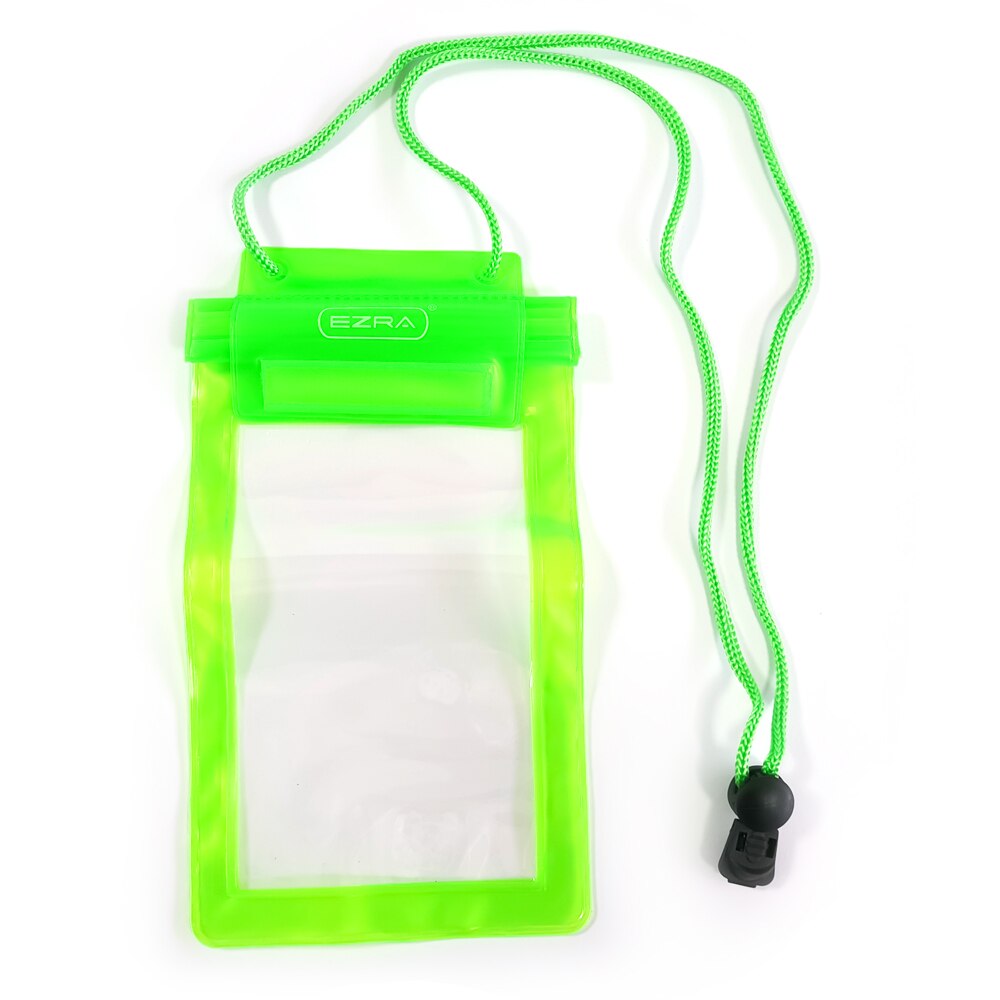 EA-58 Bolsa Impermeable para Teléfono Móvil, Bolsas de Buceo para Móviles de Tamaño Hasta 6.5 Pulgadas, Funda Sumergible con Cuerda